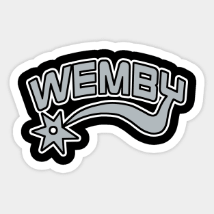 Wemby, San Antonio Basketball Sticker